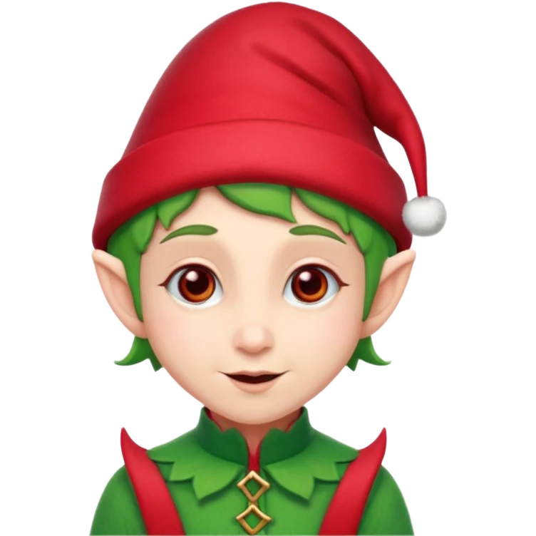 christmas elf emoji
