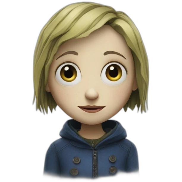 Coraline from  Tim Burton Movie emoji