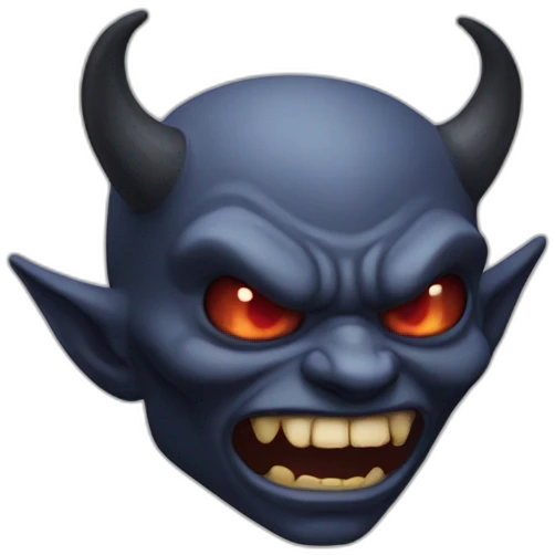 Demon qui rie emoji