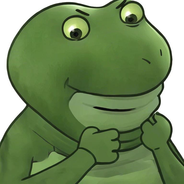 Guy with arms crossed squeezing his neck, laughing emoji