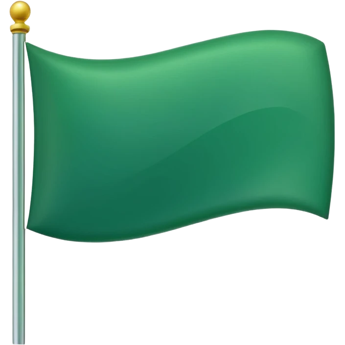 make a green flag emoji emoji