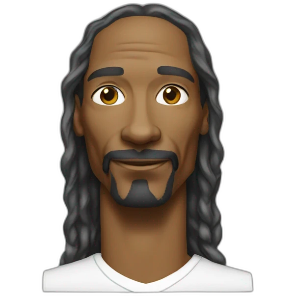 White Snoop Dogg emoji