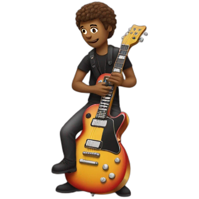 Guitarist emoji