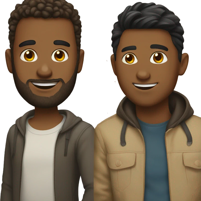 Boyfriend and me  emoji