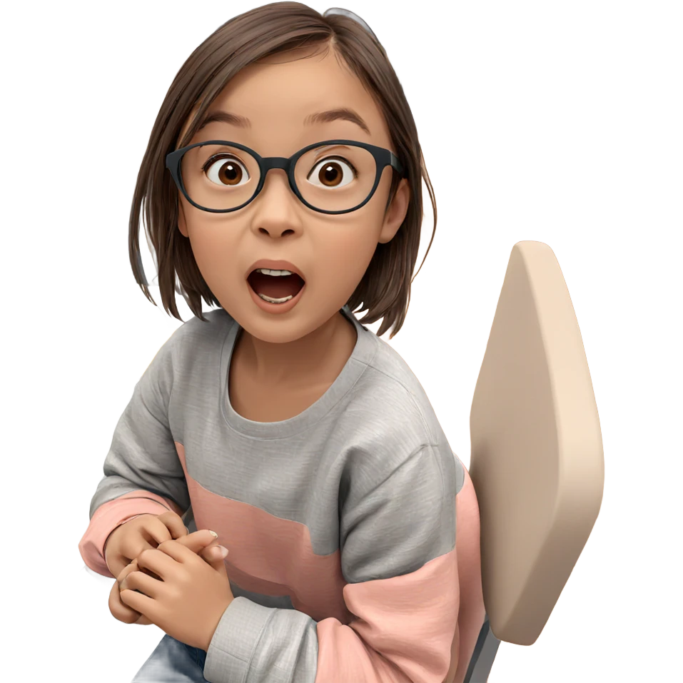 girl with brown hair sketch emoji