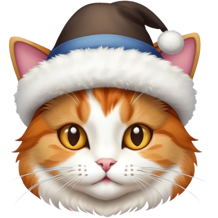 Cat with a hat emoji