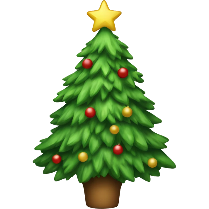 Christmas tree emoji