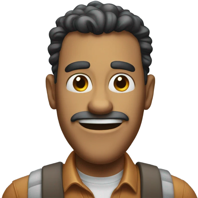 Goofy tall guy emoji