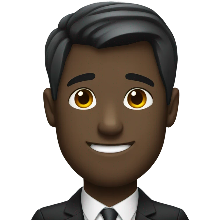 Batman in a suit emoji