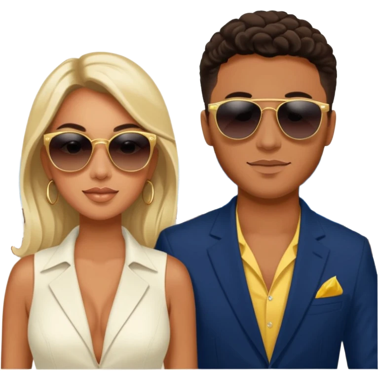 Peruvian superstar Tefi Valenzuela and JetSet Josh King Madrid luxuriate aboard private yacht, radiating glamour. emoji