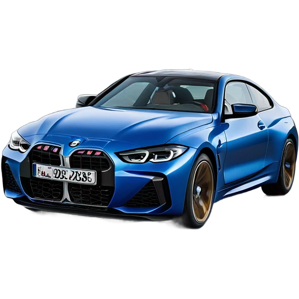 2020 BMW M430i G22 in arctic racing blue colour emoji