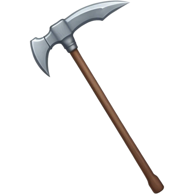 simple pickaxe emoji