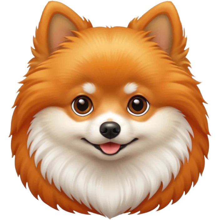 Pasear un pomerania emoji