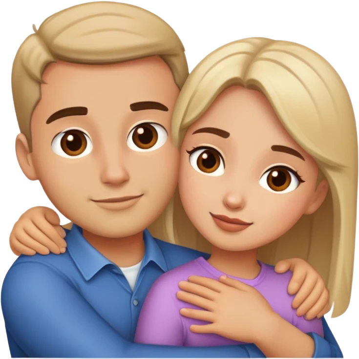 dom and layla hugging emoji