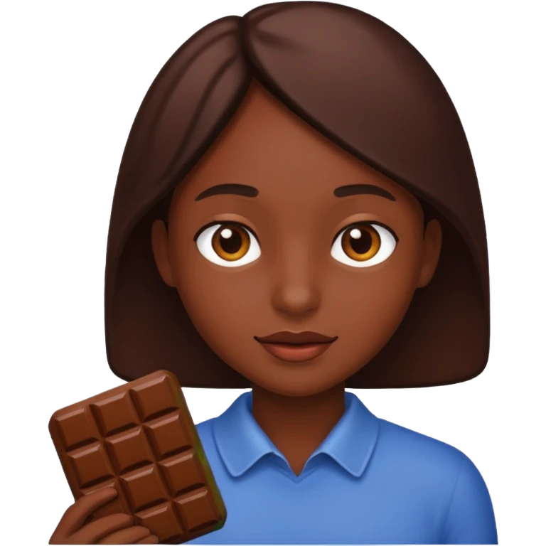 Person-chocolate emoji
