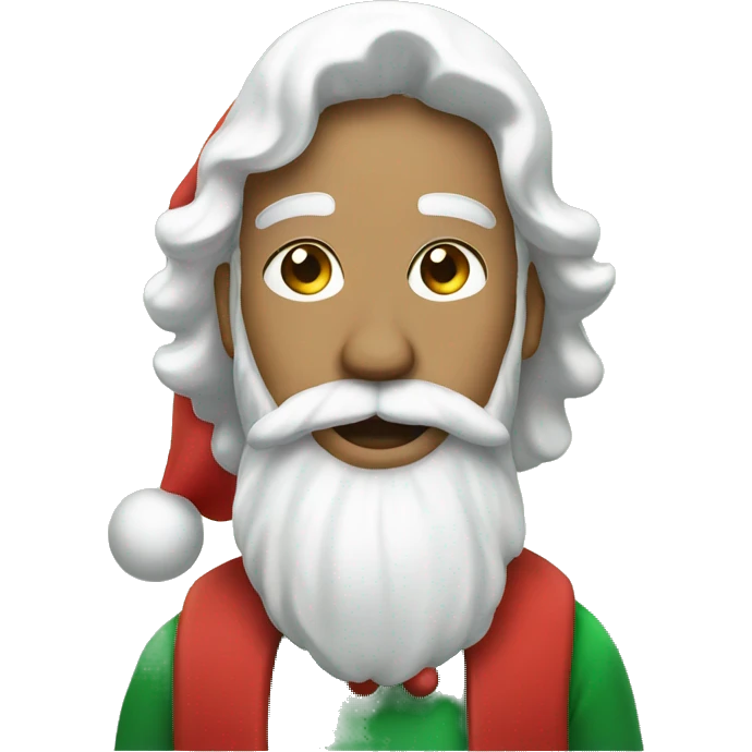 Christmas vibes emoji
