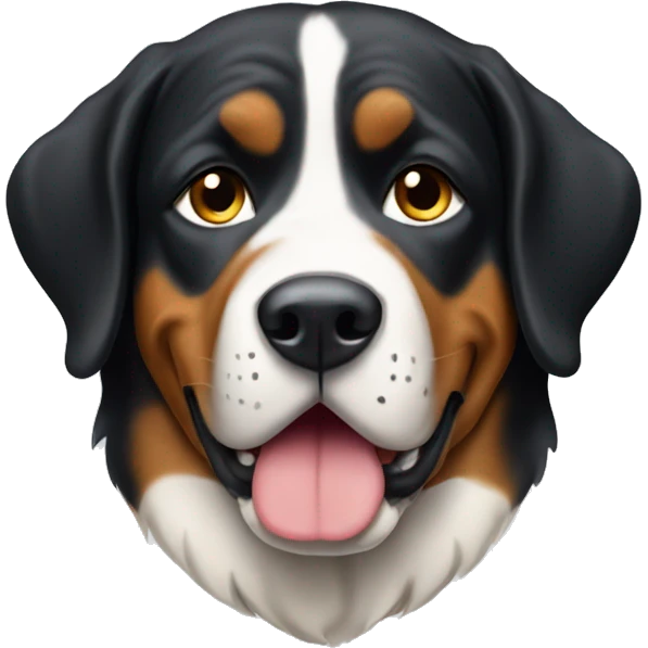 great swiss mountain dog emoji