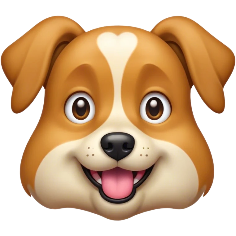 Cinematic Comical Domestic Dog Portrait Emoji, Head tilted dramatically with an exaggeratedly amused expression, featuring a striking coat with a playful glimmer and wide, expressive eyes brimming with humorous disbelief, Simplified yet hilariously expressive features, highly detailed, glowing with a slightly sassy glow, high shine, dramatic yet playful, stylized with an air of cheeky mischief, soft glowing outline, capturing the essence of a spirited and over-the-top dog that looks ready to side-eye its way into internet fame instantly! emoji