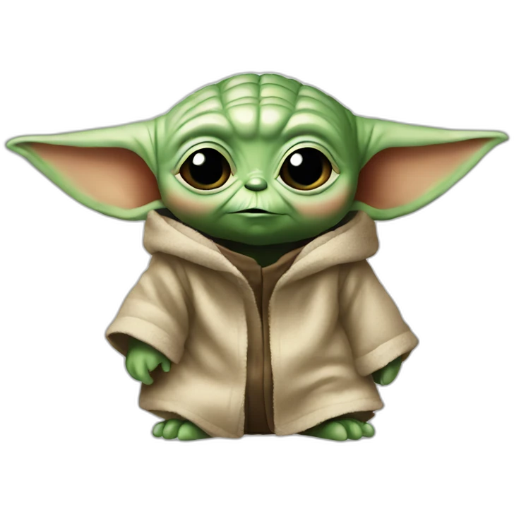 trump as baby yoda emoji