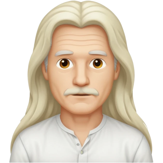 A man White middle long middle pa emoji