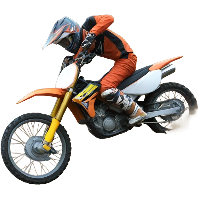 Motocross emoji