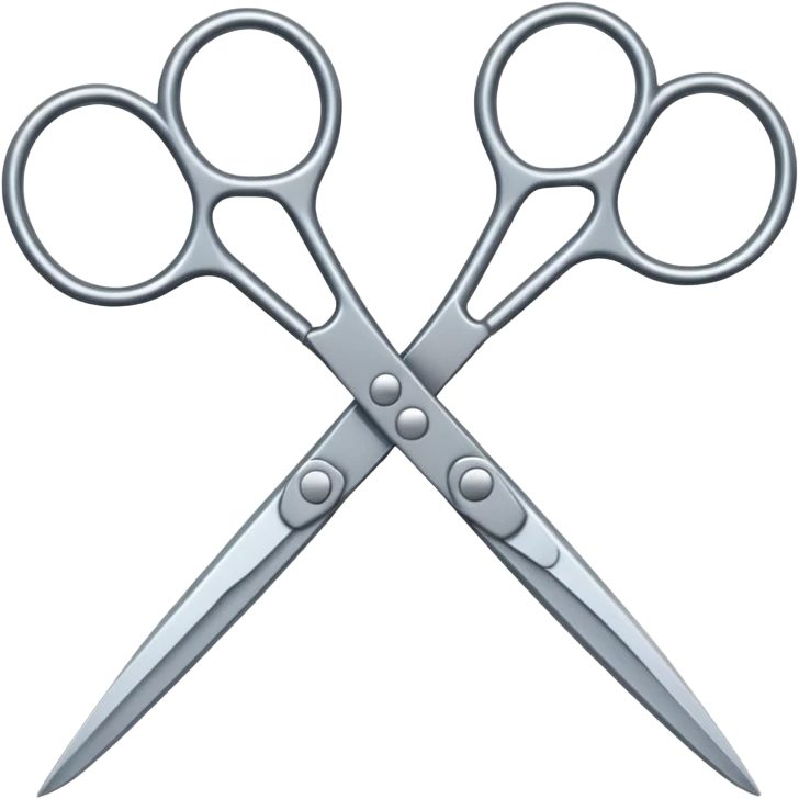 Two sissor intersect emoji