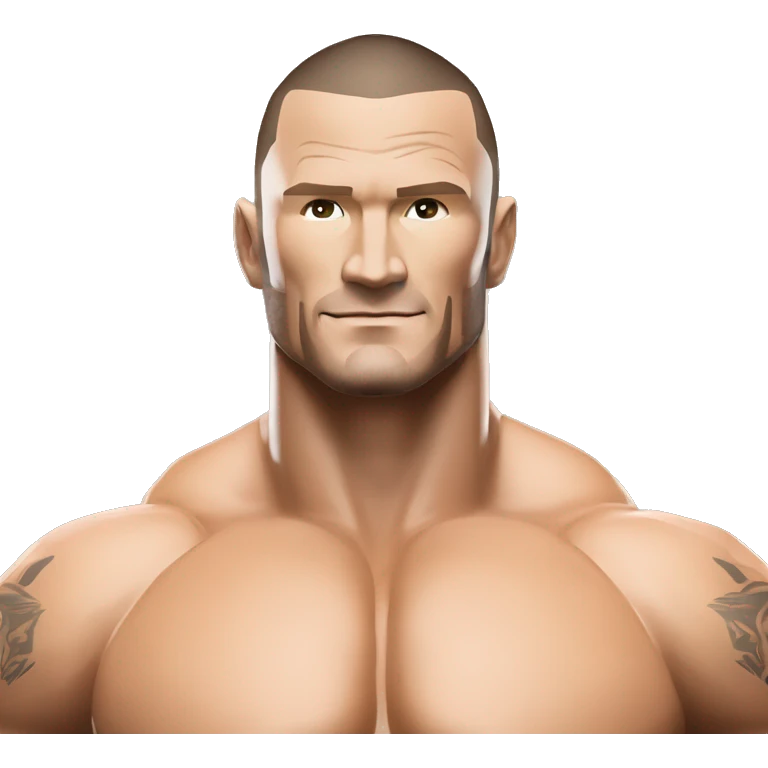 Randy Orton wwe superstar le plus réaliste possible avec un titre  emoji