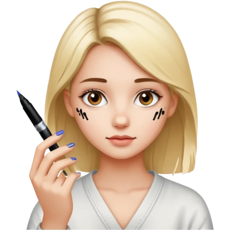 Calligraphy Girl emoji