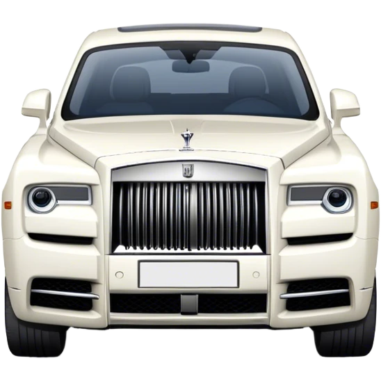 White rolls Royce cullinan emoji