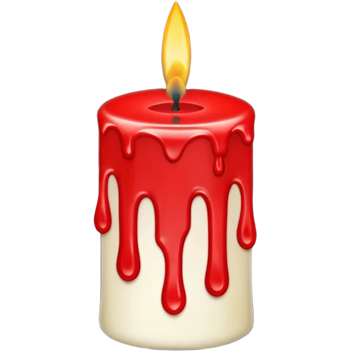 :candle404: → Dripping candle shaped like “404” emoji