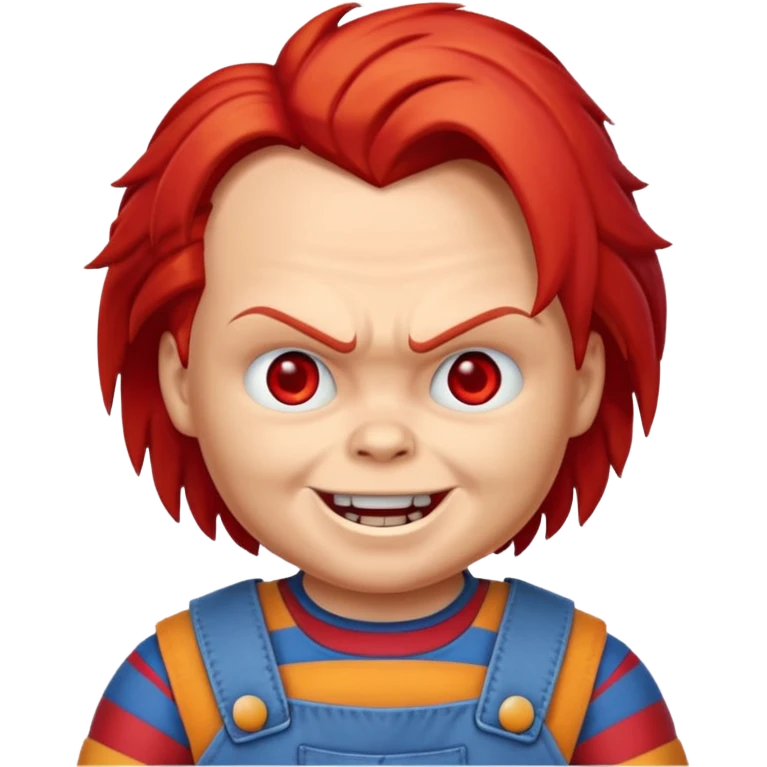 Un emojin de chuky emoji