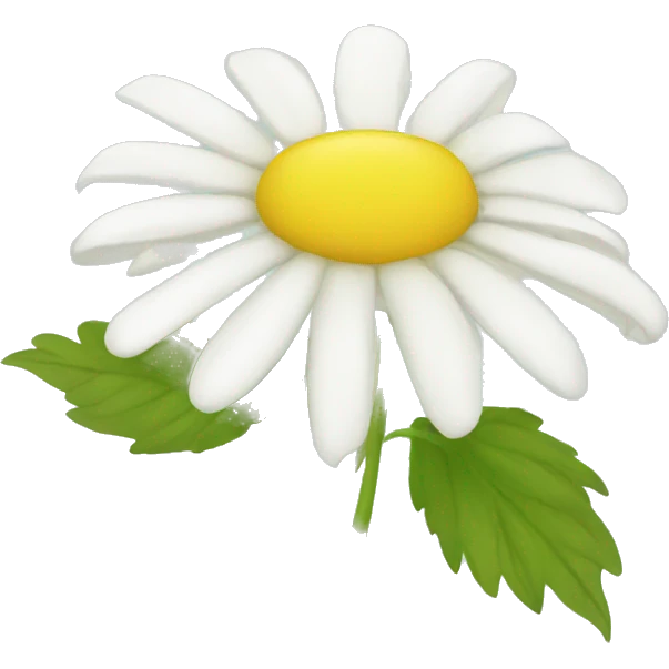 Chamomile flower emoji