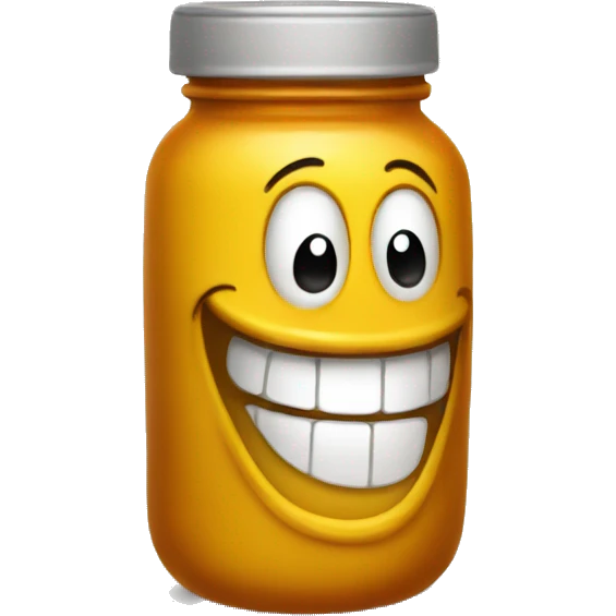 laughing sauce jar emoji