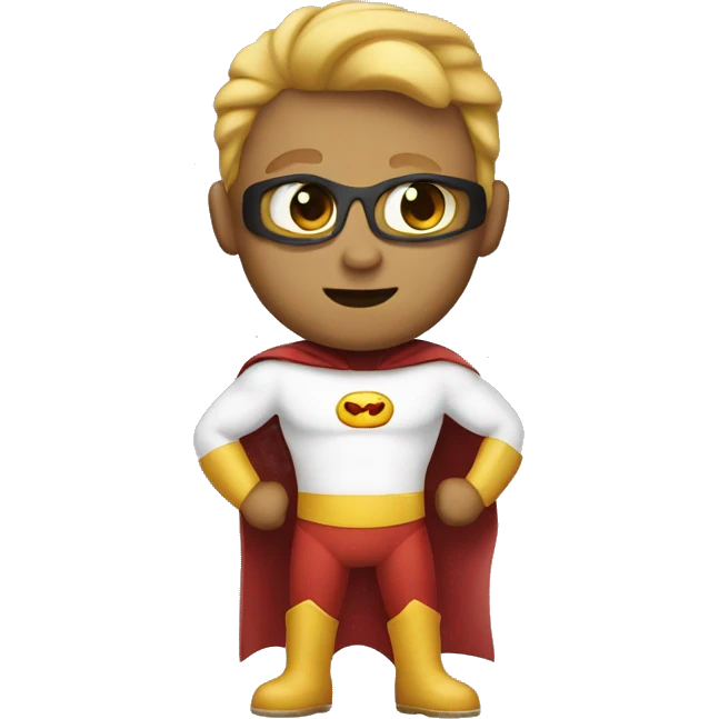 a superhero that has apple pie powers emoji