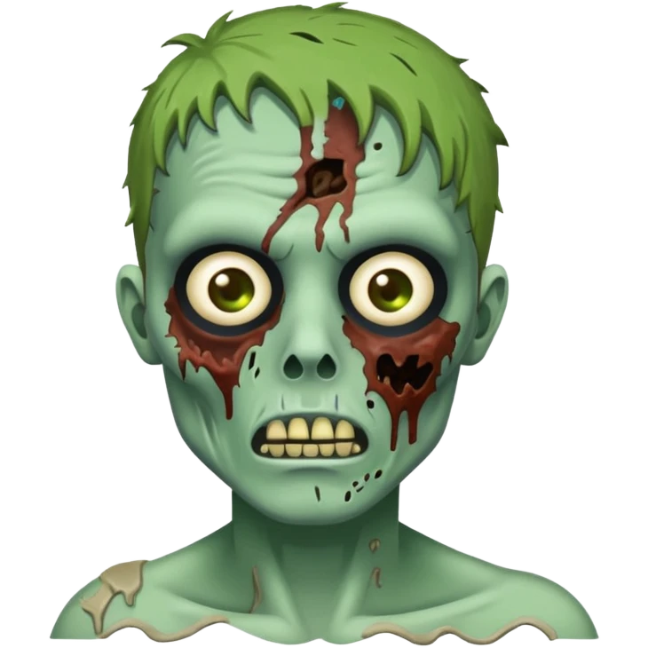 zombie doing it’s skin care emoji