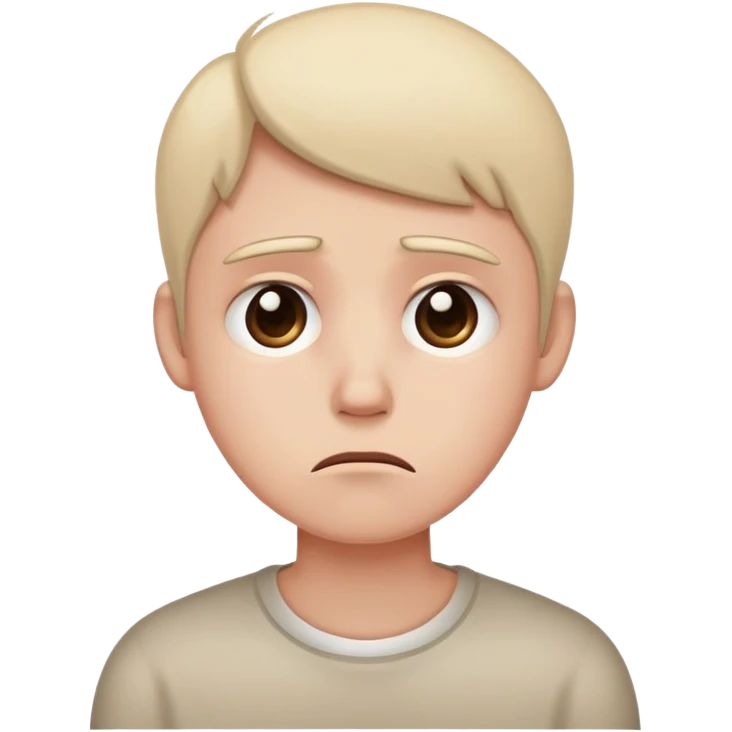 Sad emoji