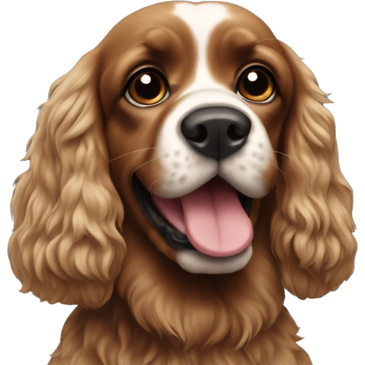 Coca spaniel  emoji