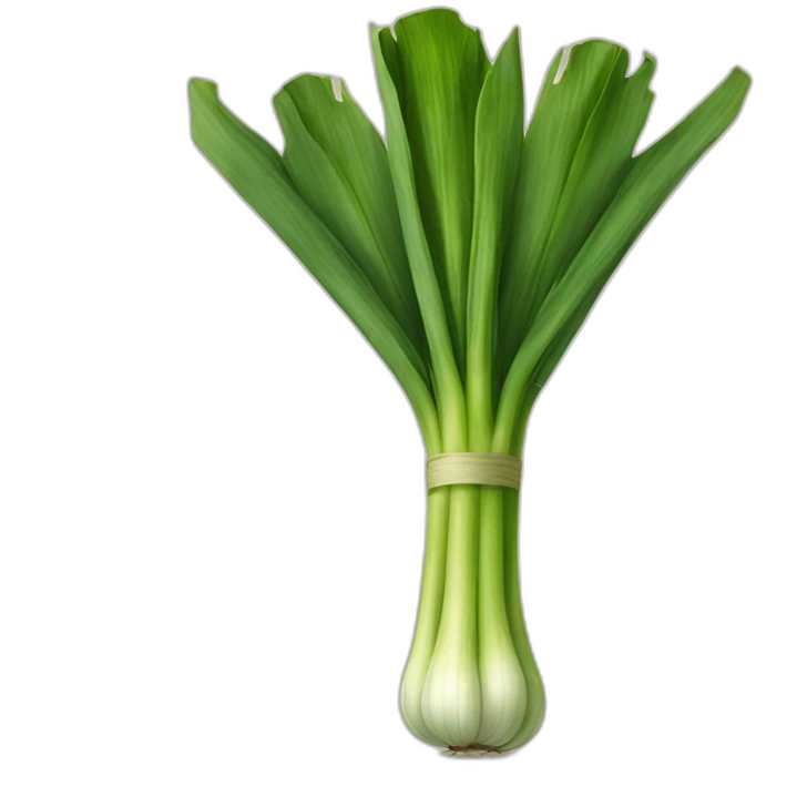 Leeks emoji
