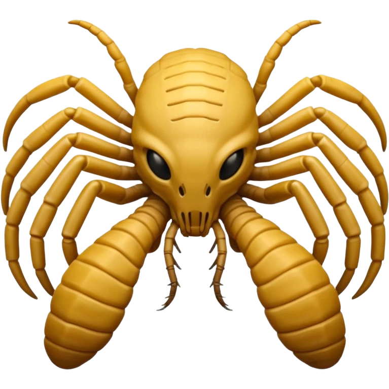 woman with Facehugger emoji