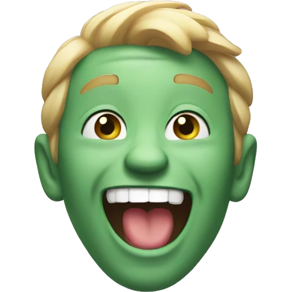 Laughing and pointing  emoji