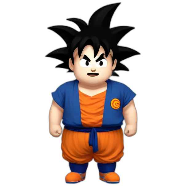 big fat obese goku emoji