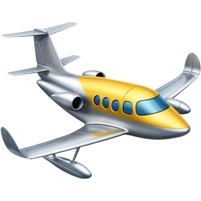 amphibian aircraft taking off from water emoji