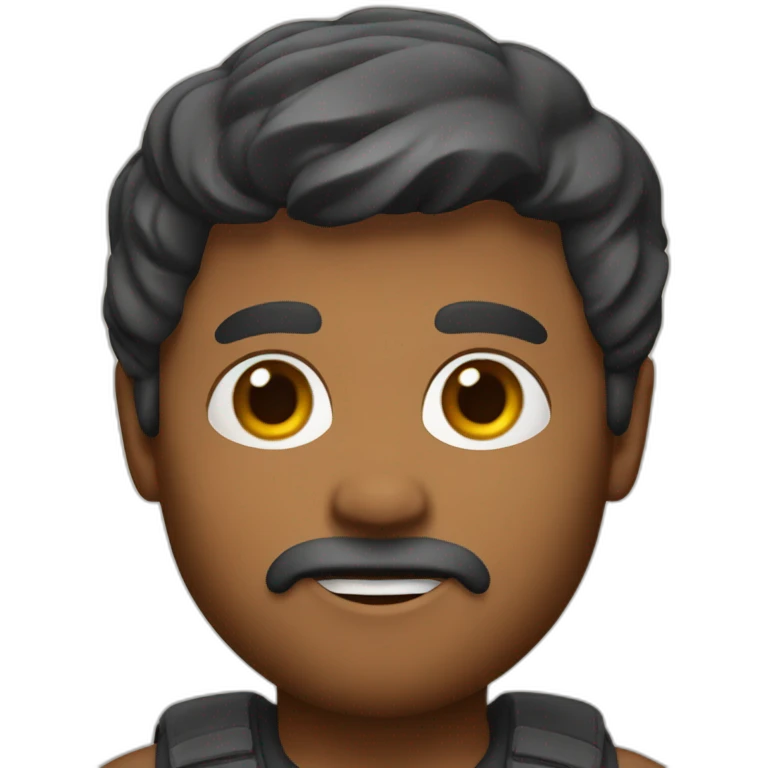 Memoji of Gigachad emoji