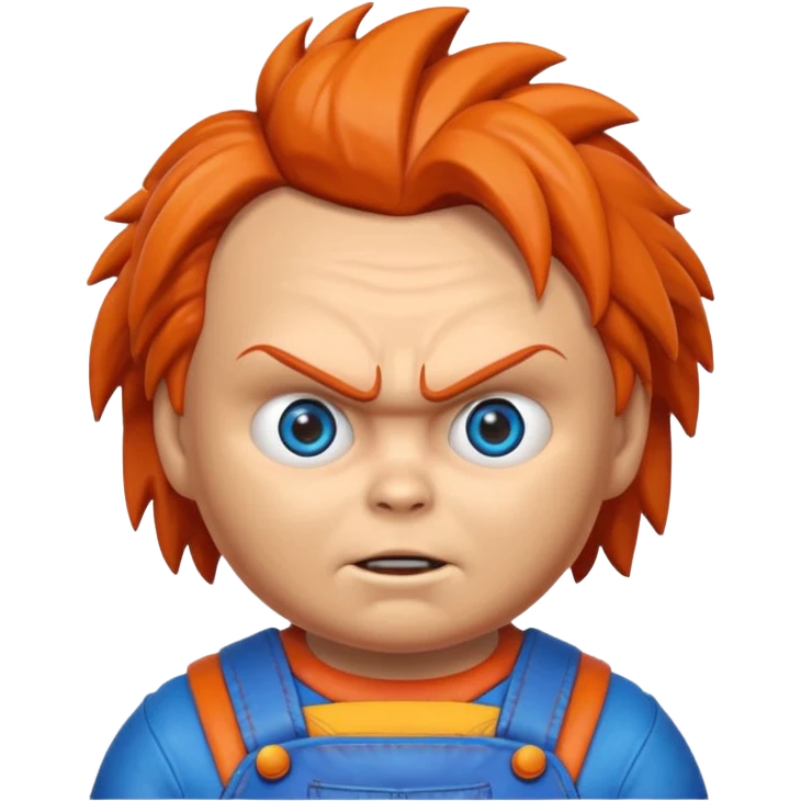 Un emojin de chuky emoji