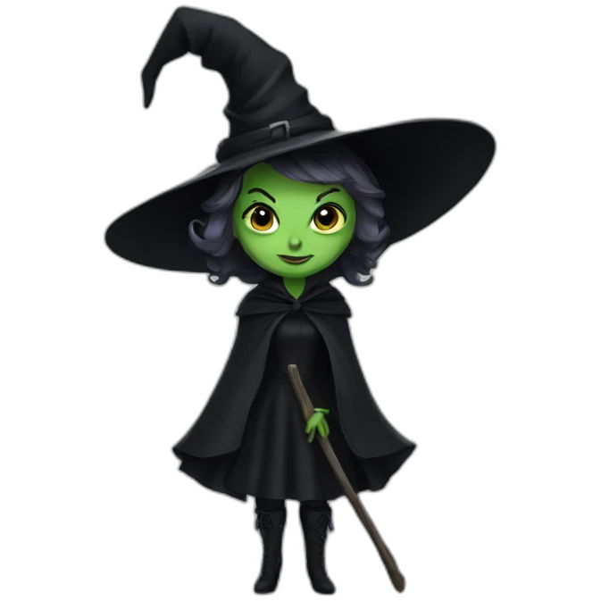 Wicked witch emoji