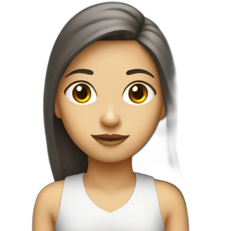 Girl coding emoji