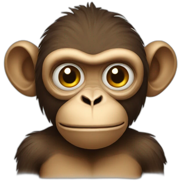 A cyclops monkey emoji
