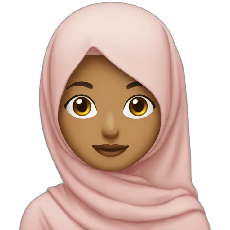 Hijab girl emoji