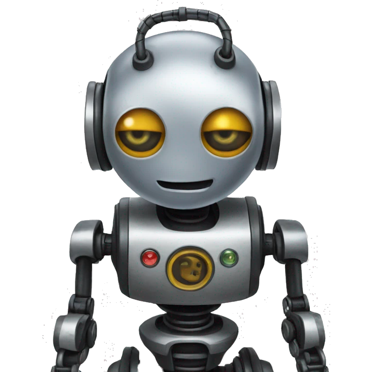 Emoji of a robot seen in the I-Robots movie emoji