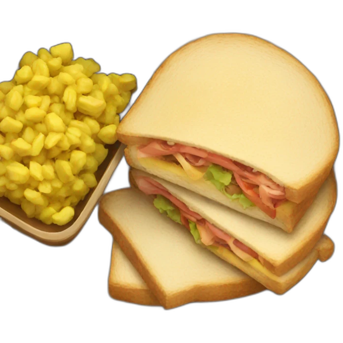 lunch emoji